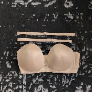 Cacique Comfort Bliss Lightly Lined Multi-Way Strapless Bra